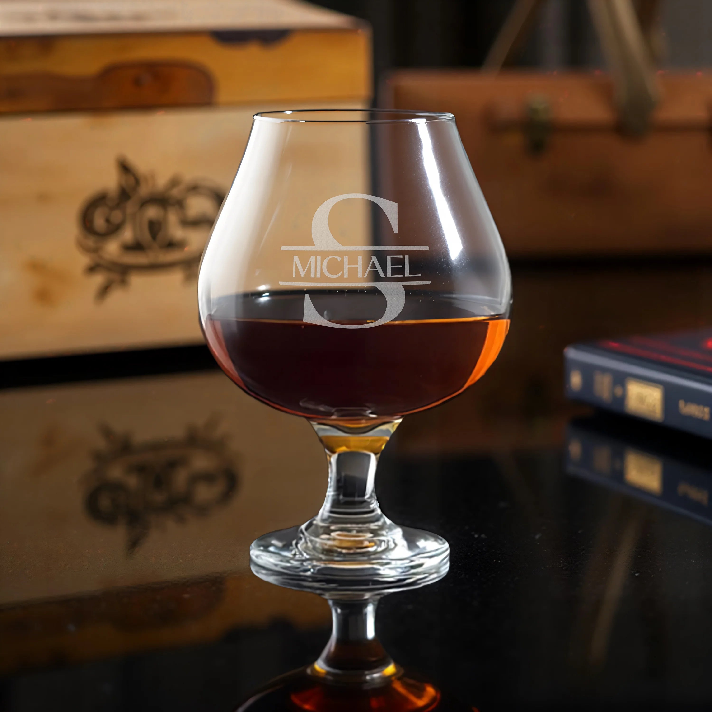 Personalized Signature Brandy & Cognac Snifter