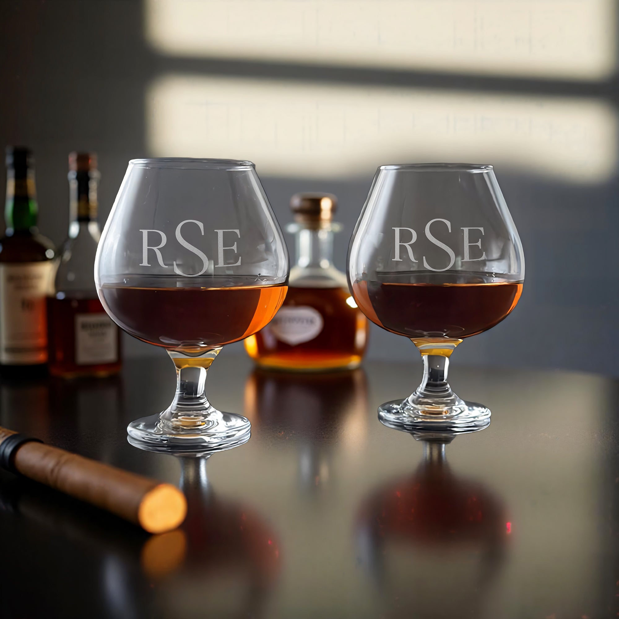 Signature Brandy & Cognac Snifter – Gift Box Set of 2