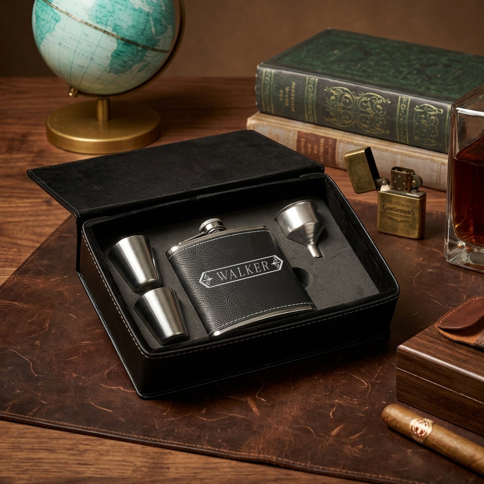 Modern Flask Presentation Set