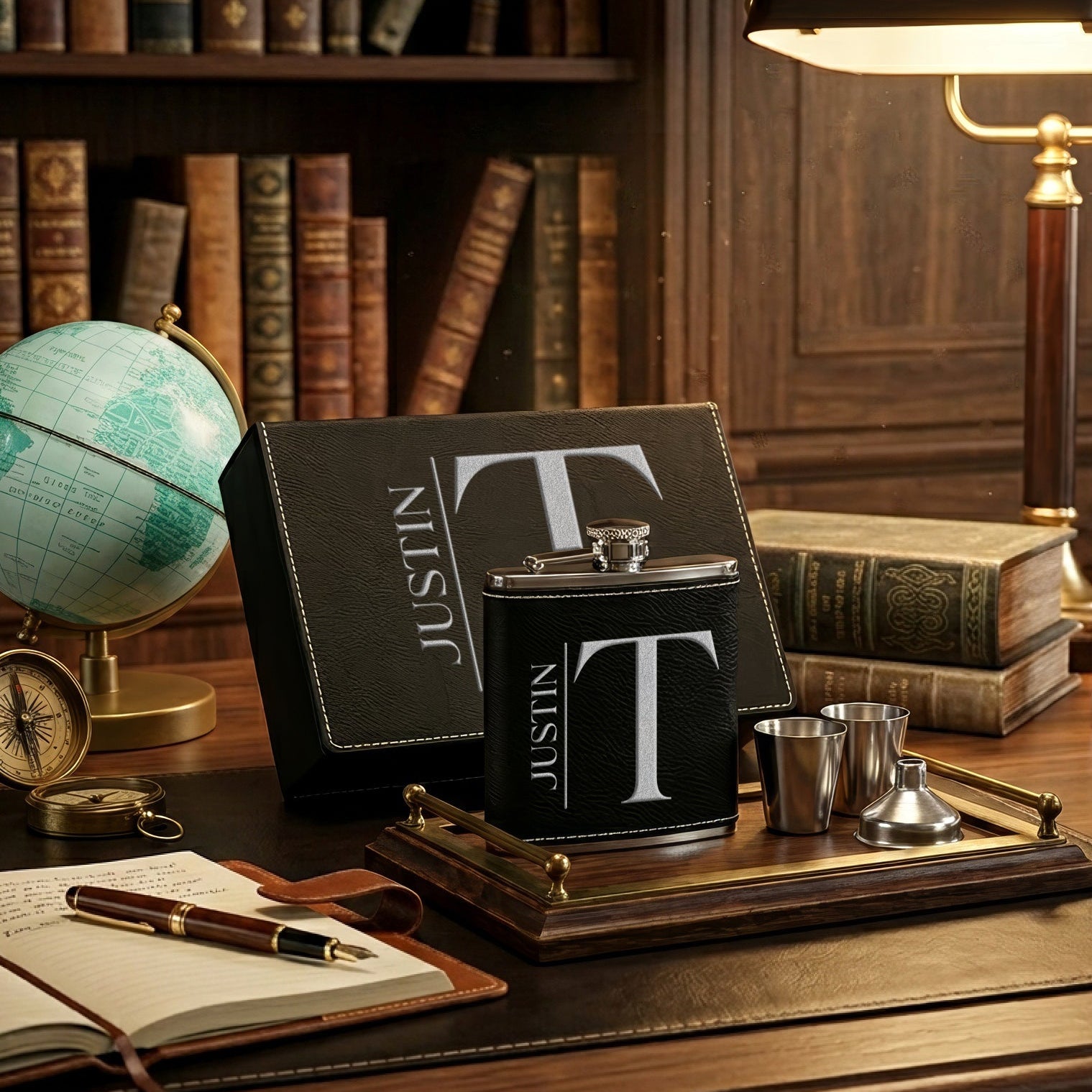 Modern Flask Presentation Set