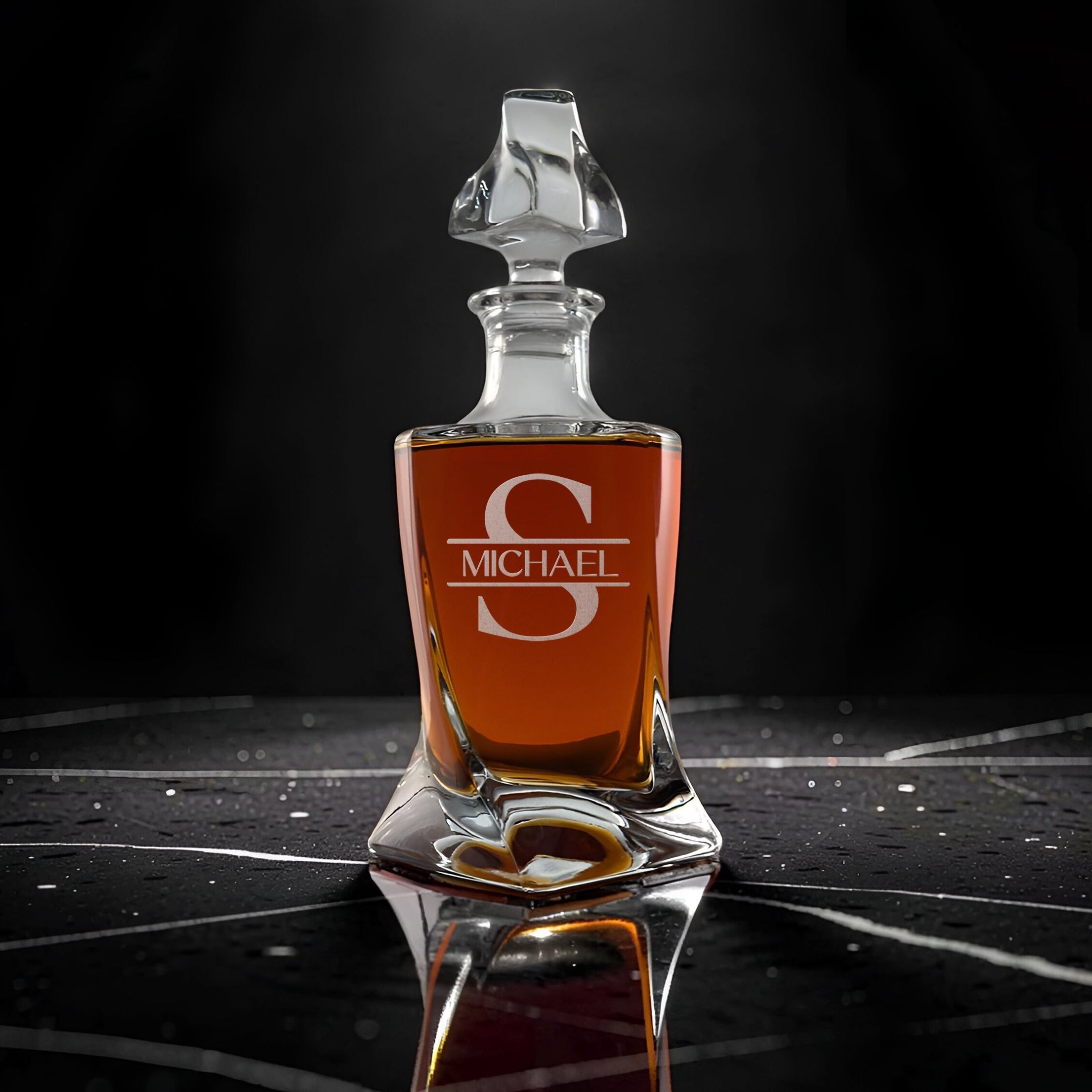 Helix Whiskey Decanter