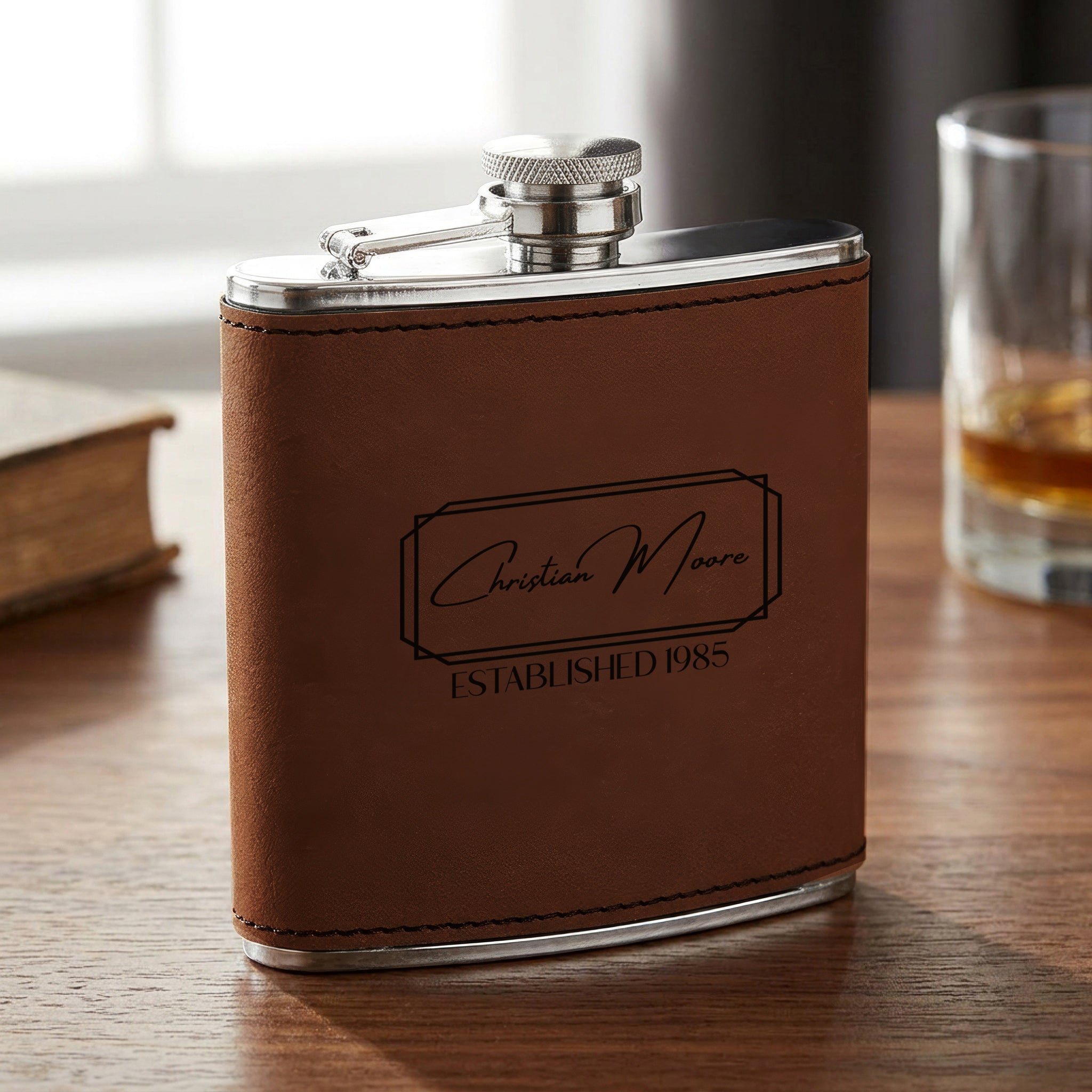 Signature Personal Liquor Flask 6 oz