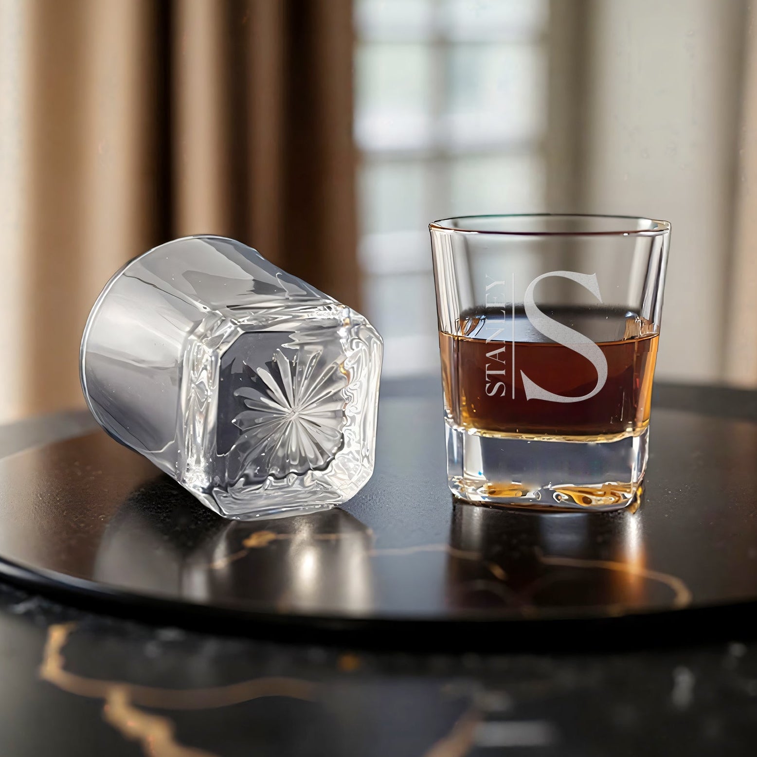 Signature Square Cut Rocks Glass