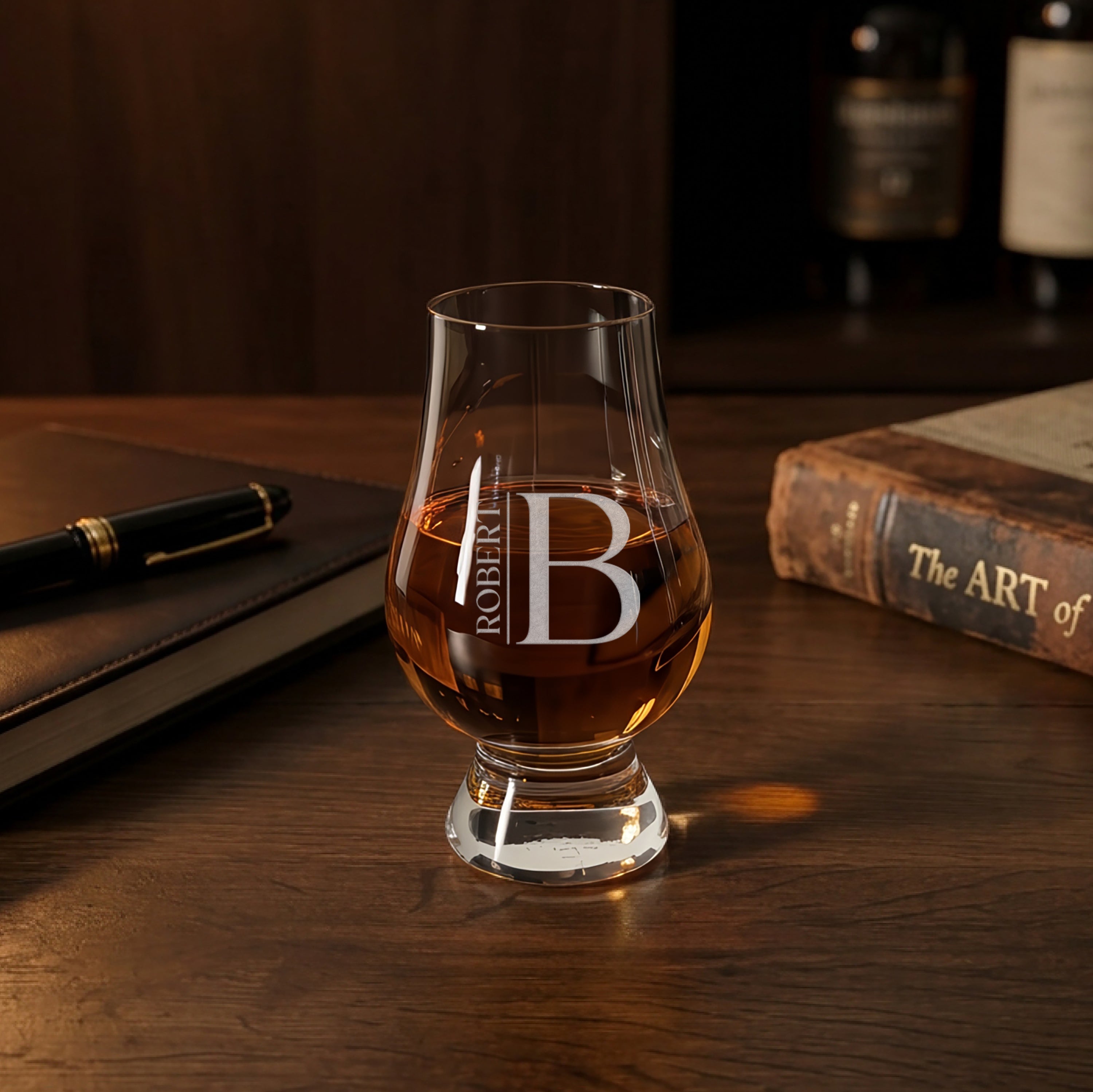 Personalized Glencairn Whiskey Glass