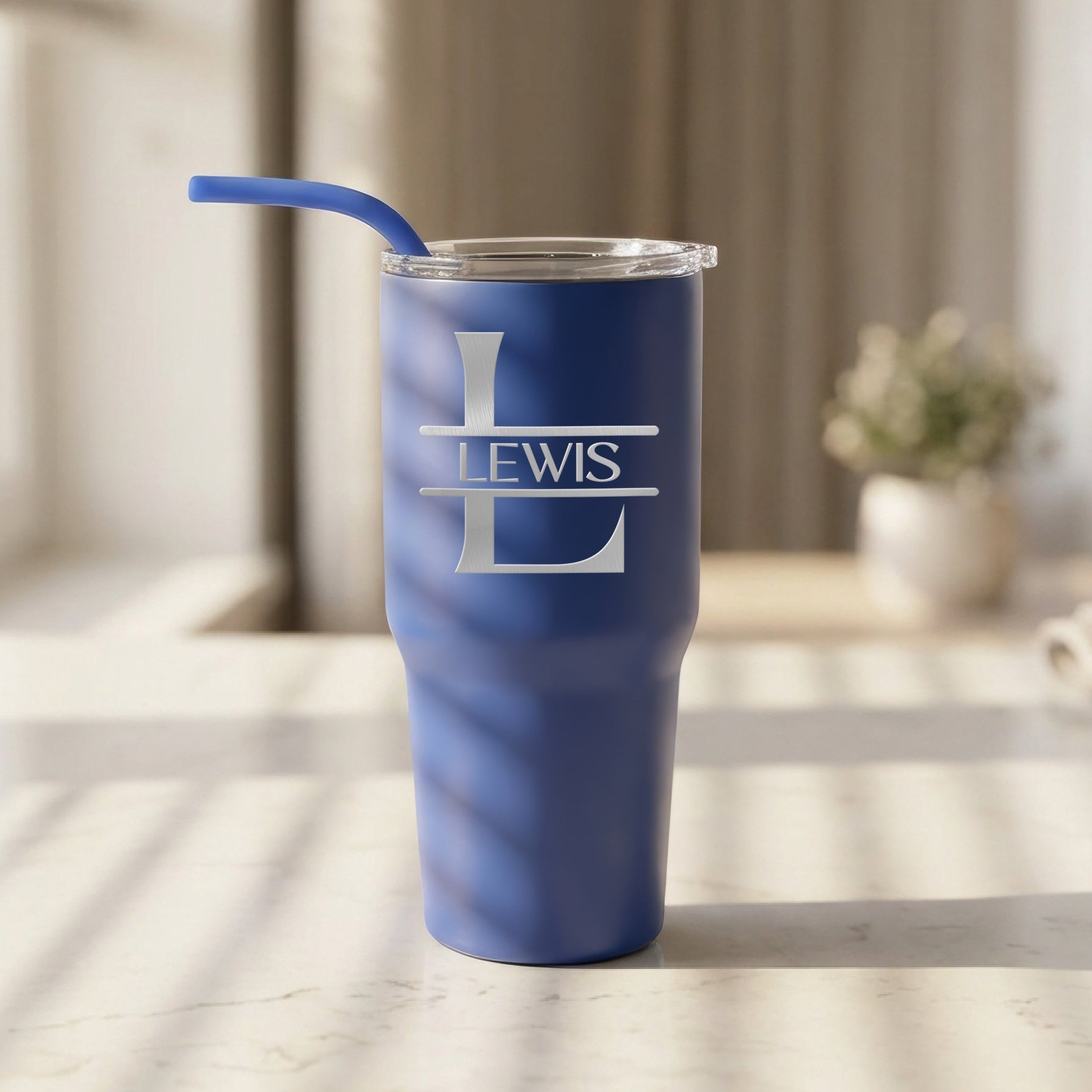 Personalized Monogram Tumbler for Him