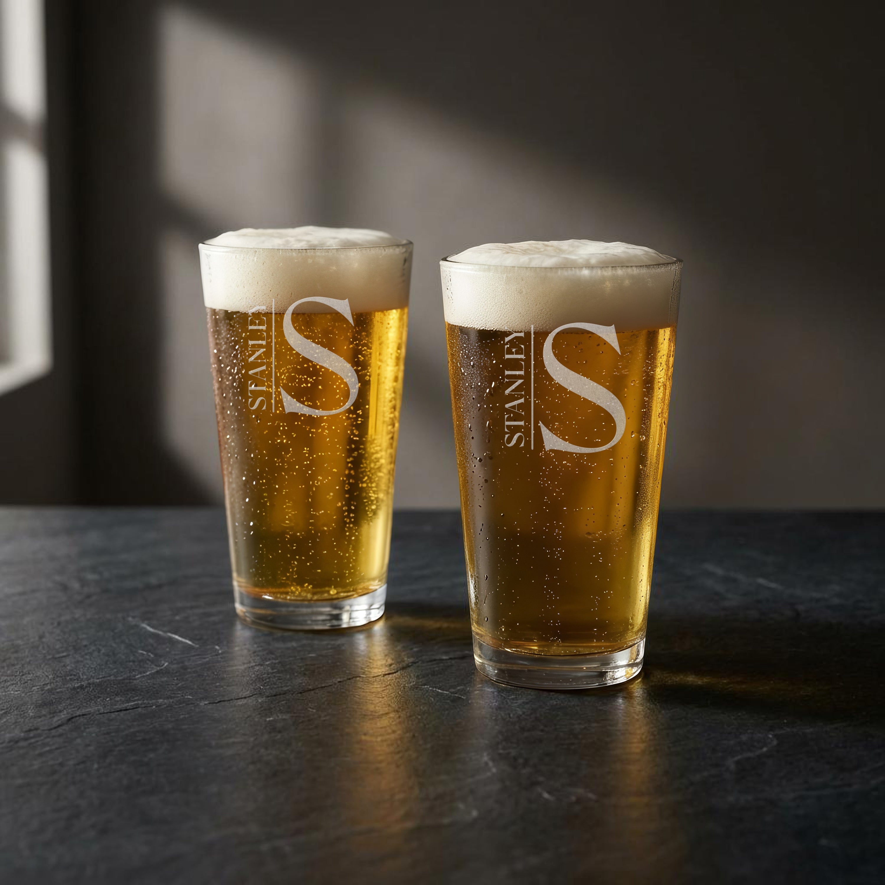 Signature Pint Glass Pair – Gift Box Edition