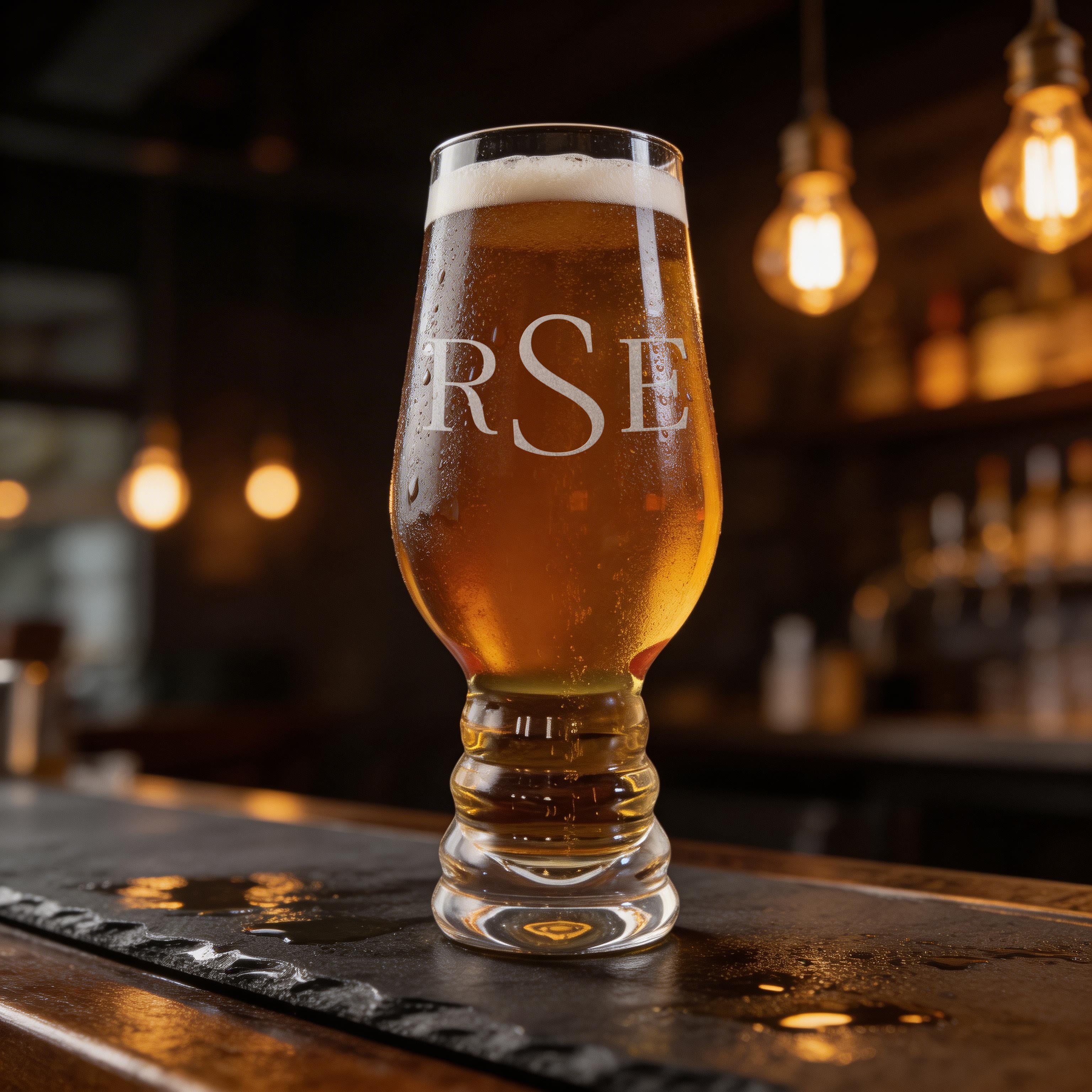 Personalized Select IPA Beer Glass
