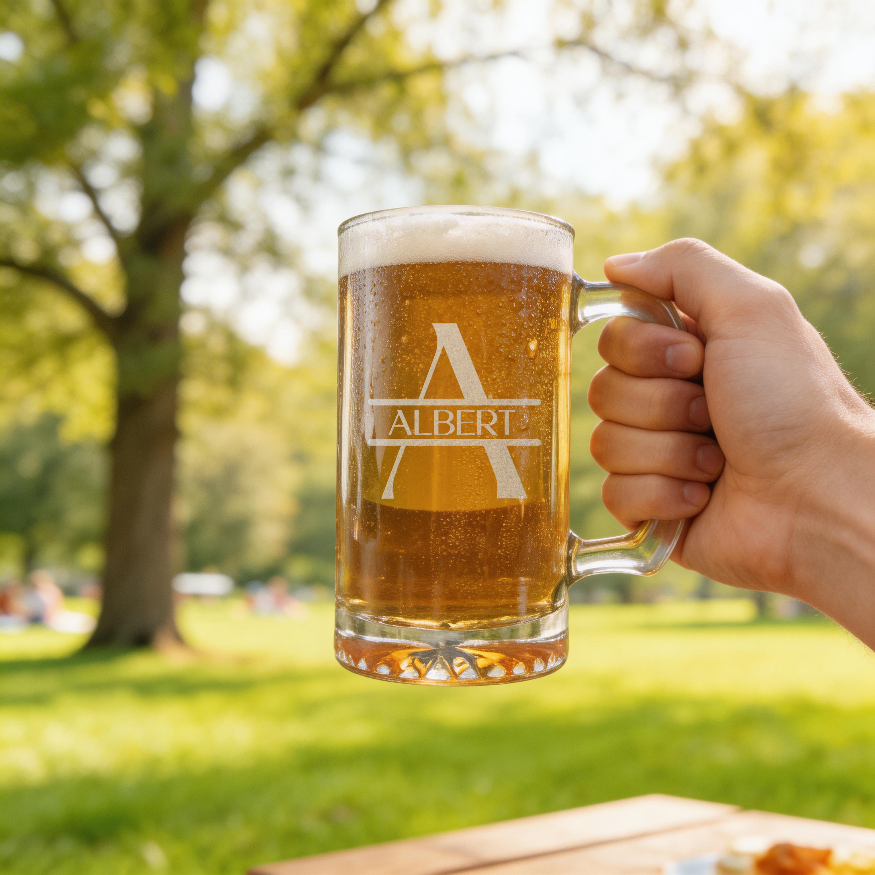 Reserve Glass Beer Mug – Set of 5