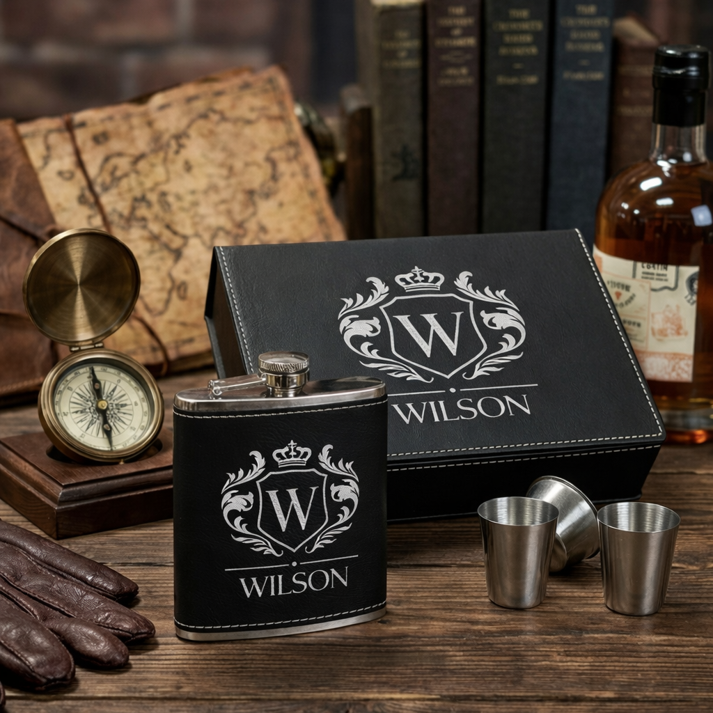 Modern Flask Presentation Set