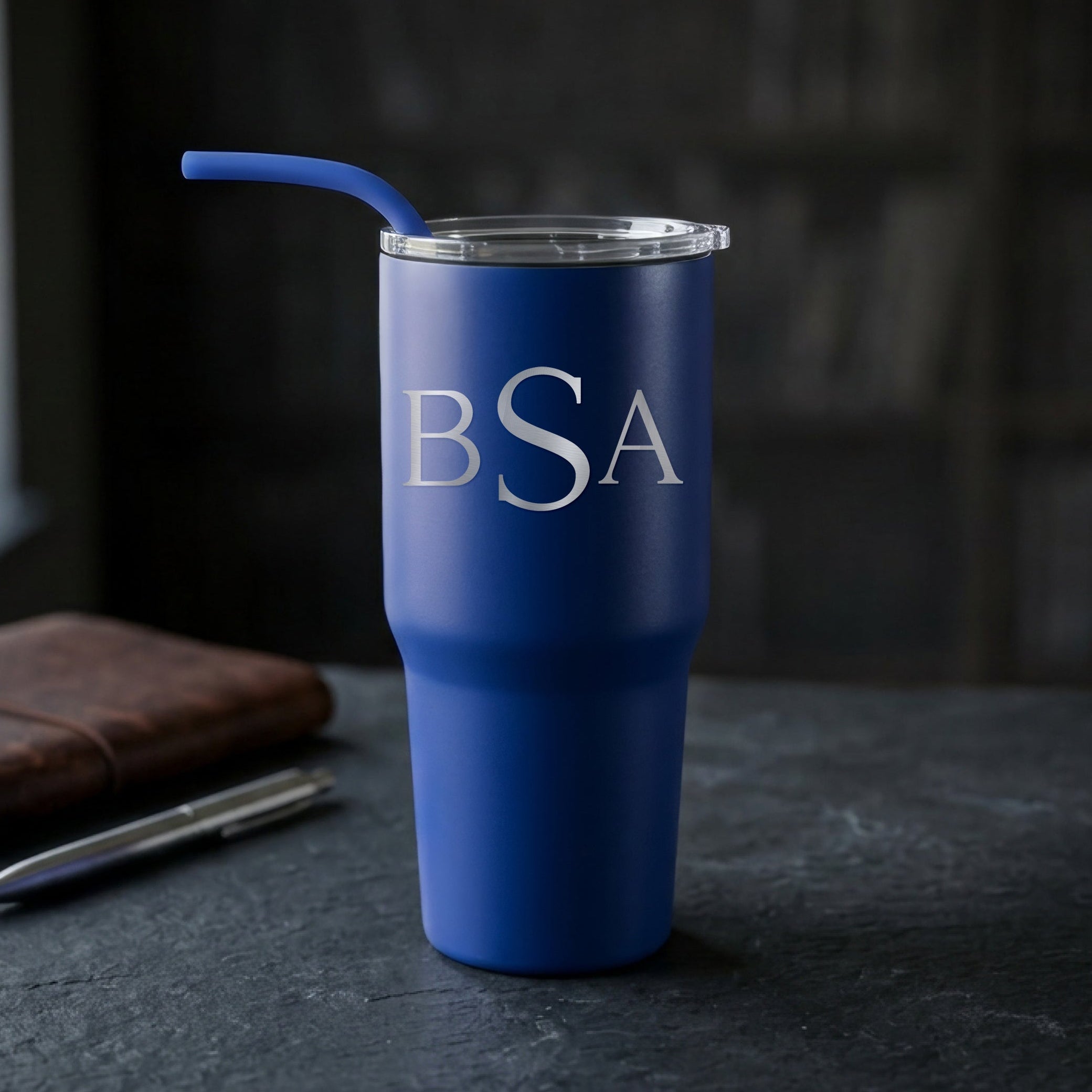 Personalized Monogram Tumbler for Him