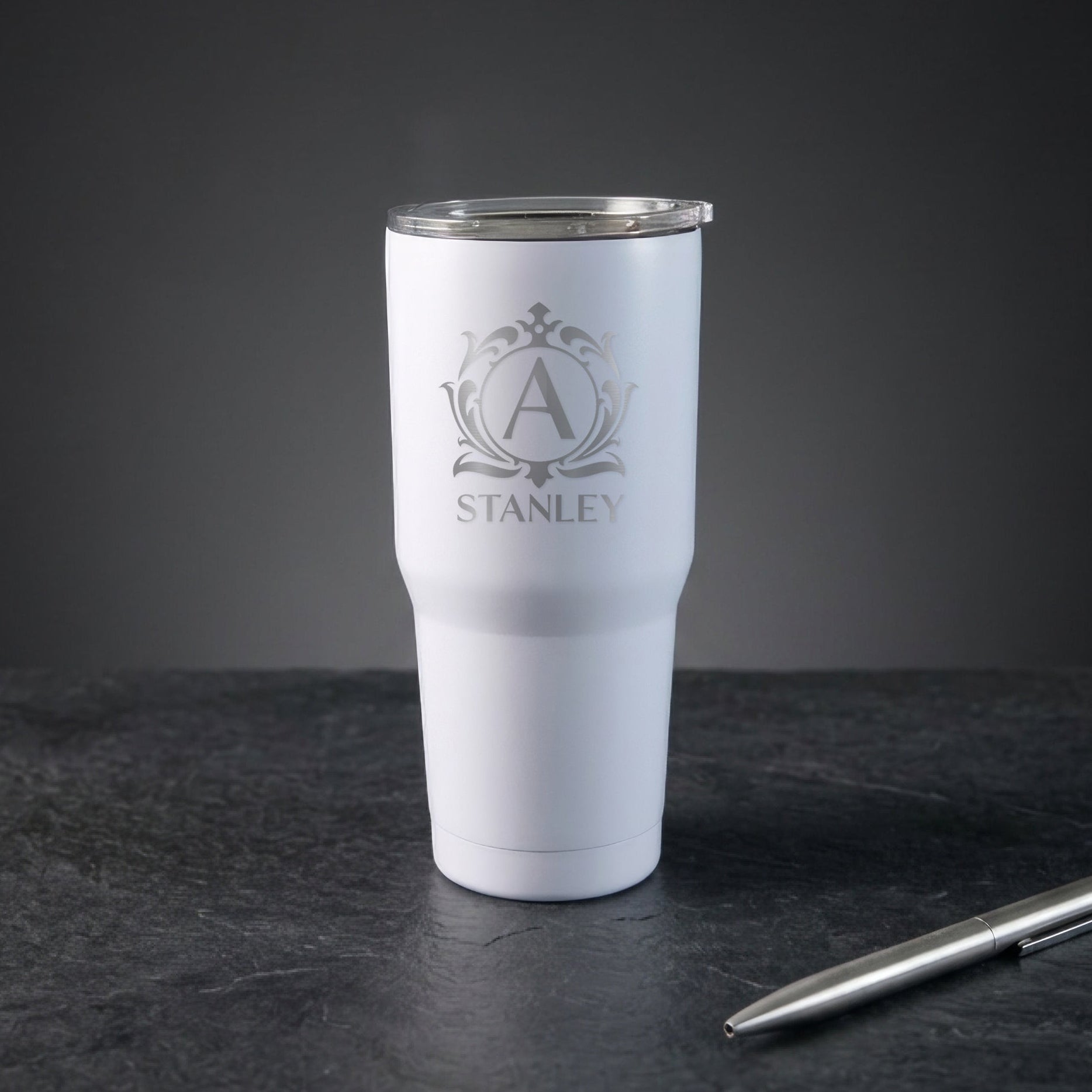 Personalized Monogram Tumbler for Him