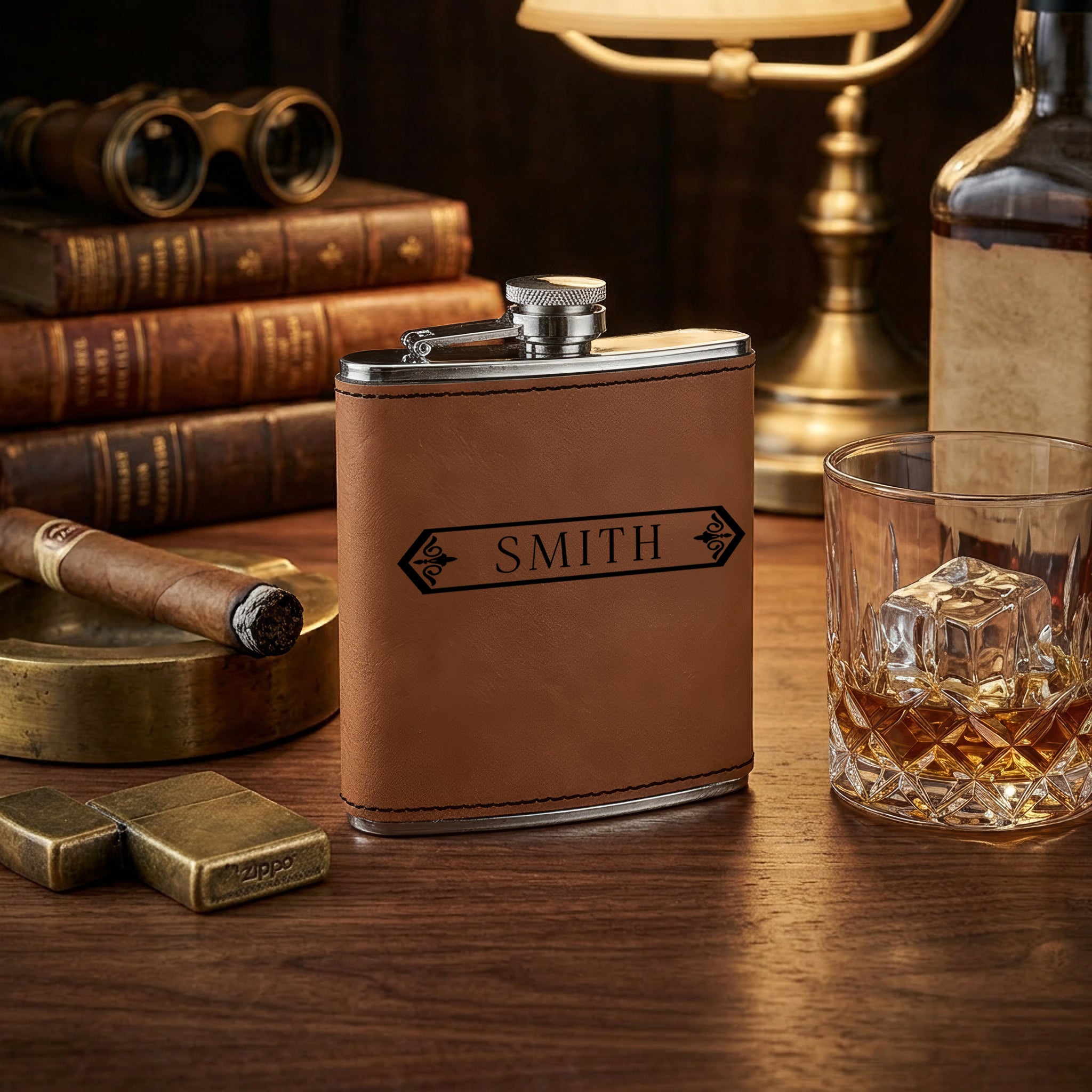 Signature Personal Liquor Flask 6 oz