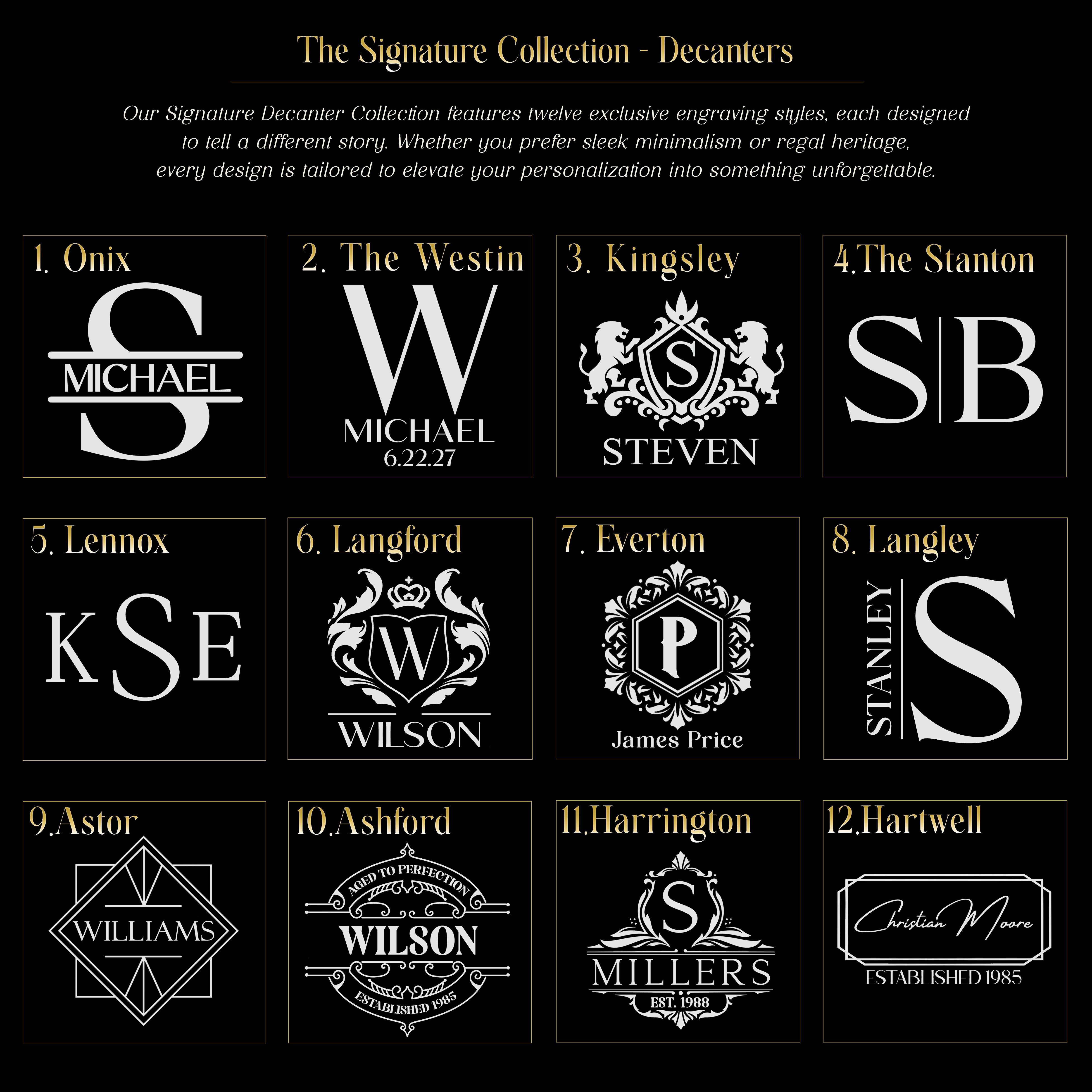 Heritage Whiskey Decanter